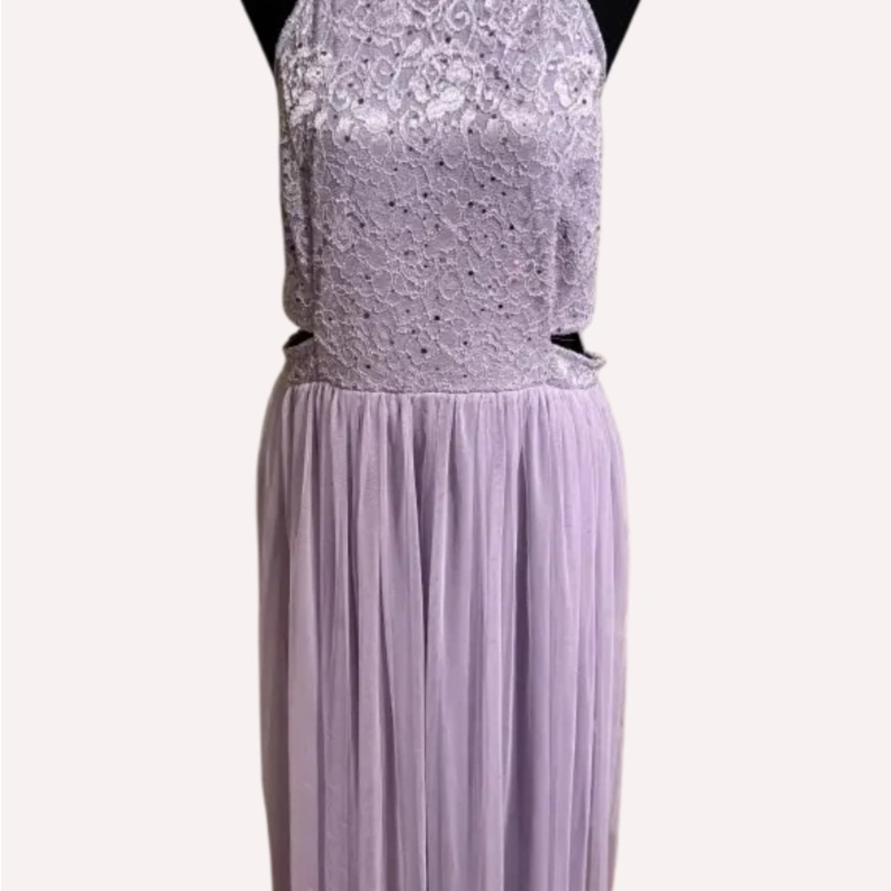 Purple Halter Sundress